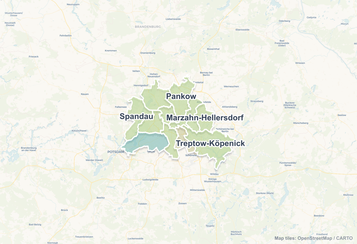 Berlin safety map showing safe areas and districts to check before booking